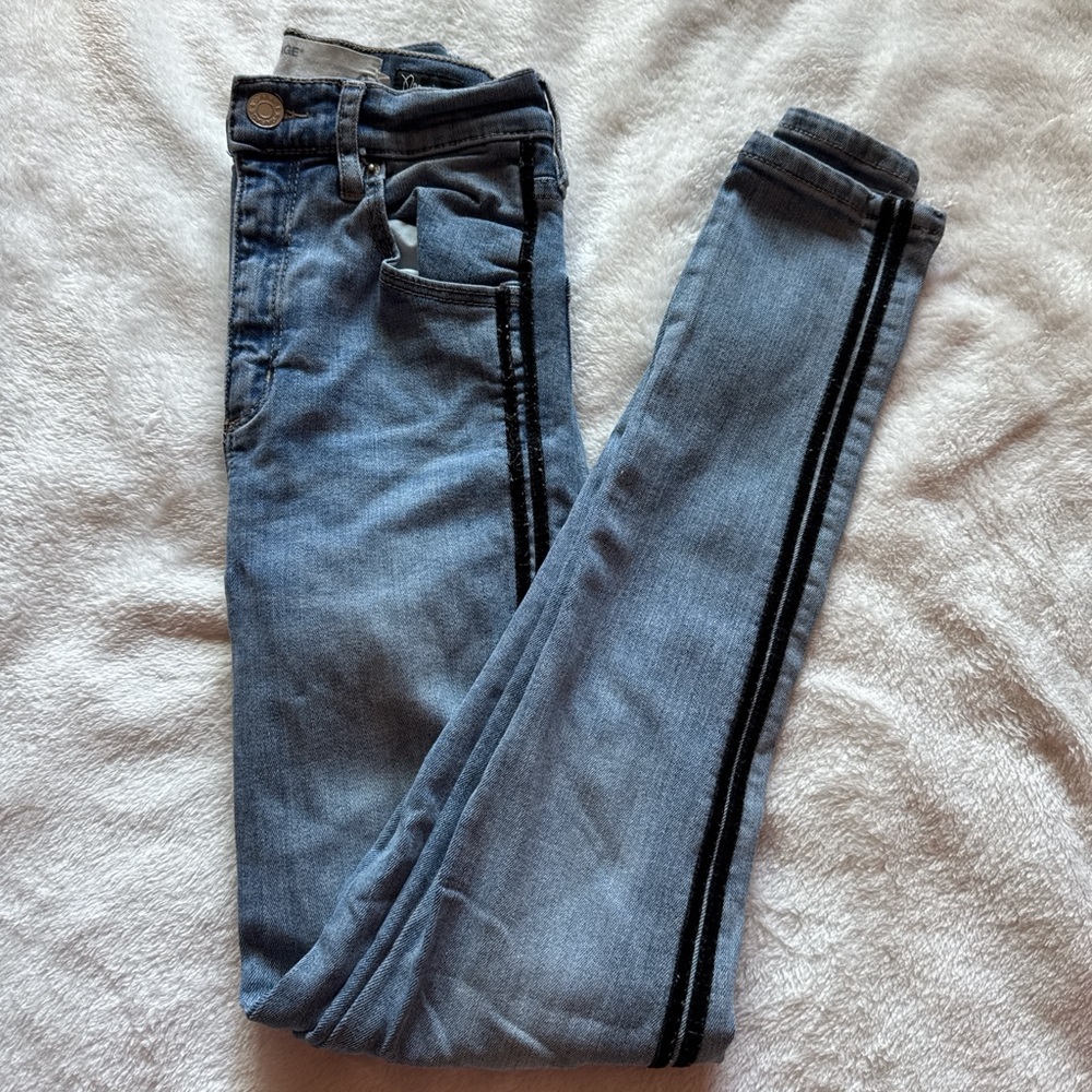 Garage Blue Jeggings with Stretchy Fit